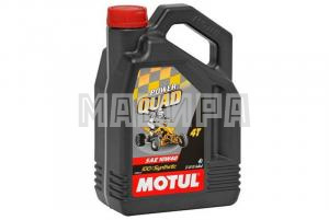 масло моторное motul power quad 4t 10w40 (4 л)