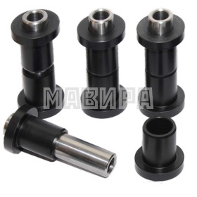 Втулки с пальцами нижних рычагов передней подвески капролон Stels Guepard 650, 850 (комплект)