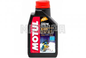 масло моторное motul snowpower 4t 0w40 105891
