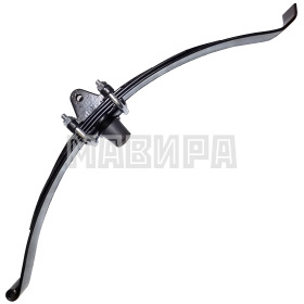 Рессора лыжи снегоход Буран (четыре листа)