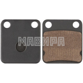 Колодки тормозные передние РМ 500, Yamaha, Stels, Suzuki (полуметалл)