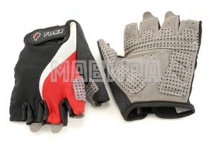 перчатки для велосипедистов s930, красные