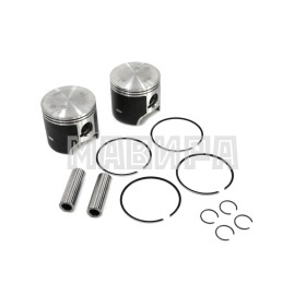 Поршень двигателя с кольцами и пальцами Тайга 500, 250, РМЗ-500 (комплект 2 шт)