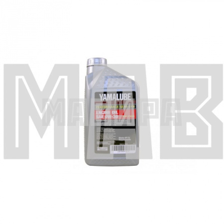 масло моторное yamalube 0w-30 полусинтетическое (0,946л)