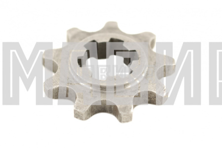 звезда передняя 9 зубов 6 шлицов 420 цепь рысь 50