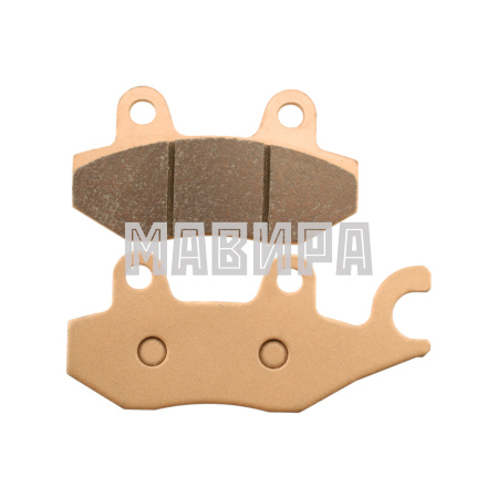 колодки тормозные передние/задние правые yamaha, brp, atv, рм (металло керамика) godzilla