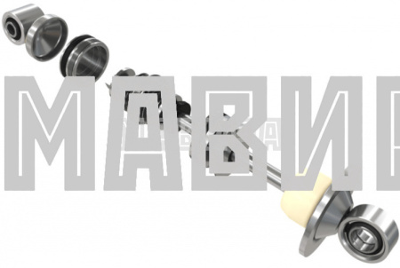 амортизатор задней подвески квадроцикла рм 800 русам (281-h1)