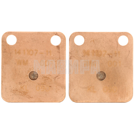 колодки тормозные передние рм 500, yamaha, stels, suzuki (металло керамика)