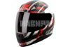 Шлем интеграл LS2 FF384 ASPHALT красно-черный 