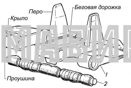 звено гусеницы рмш газ-71, 34039