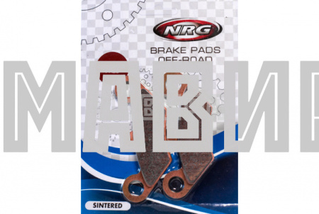 колодки тормозные передние atv (полуметалл) fa453