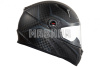 Шлем интеграл LS2 FF396 CR1 MAGNETO CARBON черный матовый 