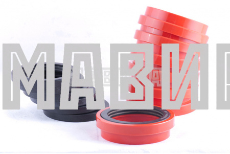 обойма сальника оси балансира катка (полимер) газ-71, 34039