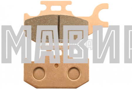 колодки тормозные задние левые brp can-am g1, stels, suzuki (металло керамика) godzilla