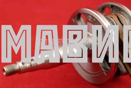 вал коленчатый двигателя (коленвал) jam 100