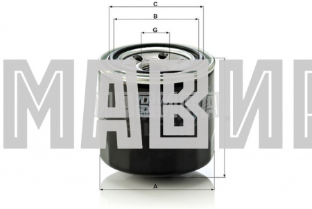 фильтр масляный mann w811/80