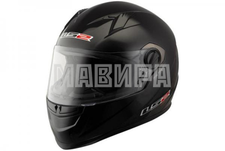 Шлем интеграл LS2 FF358 CONCEPT черный глянец 