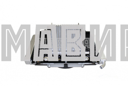 радиатор водяной с масляным и вентилятором рм 500-2, 650, 650-2 (в сборе)